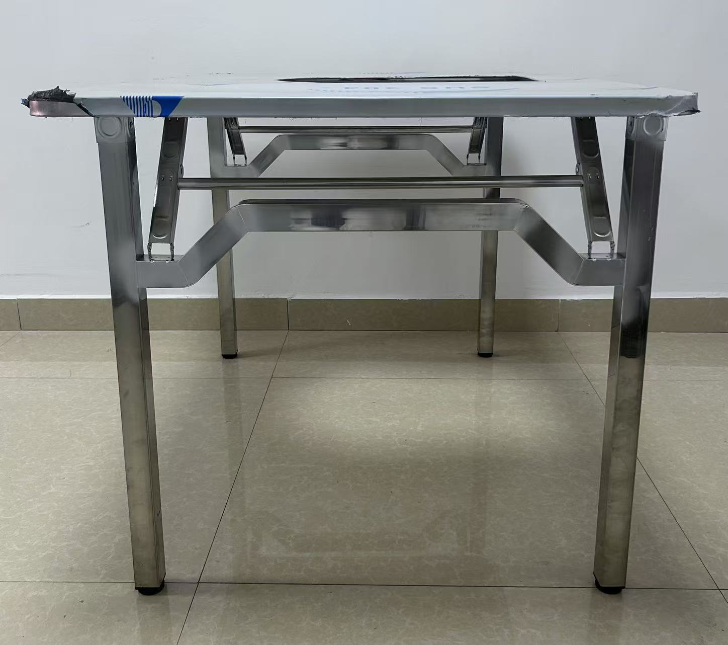 Korean Bbq Grill - Table à manger carrée pliable 2