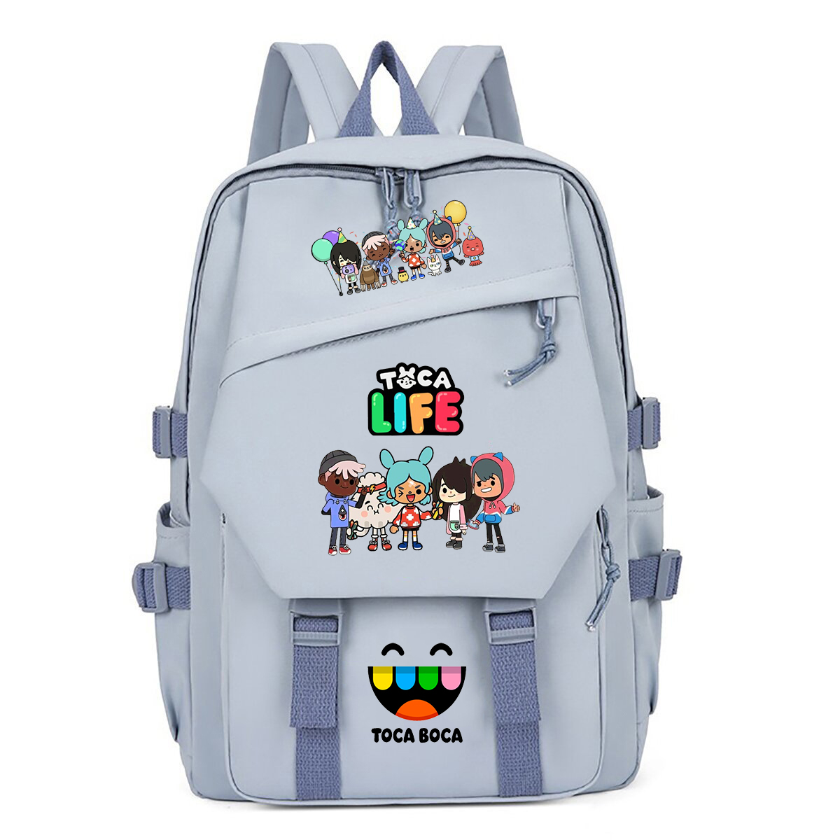Korean Lifestyle Student - Sac à dos imprimé Toca Life
