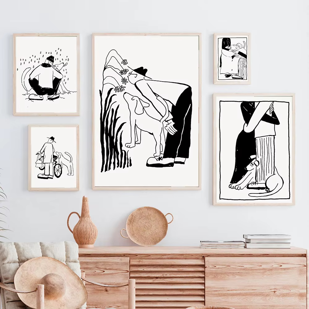Lifestyle Of Korean - Affiche sur toile amusante sur le