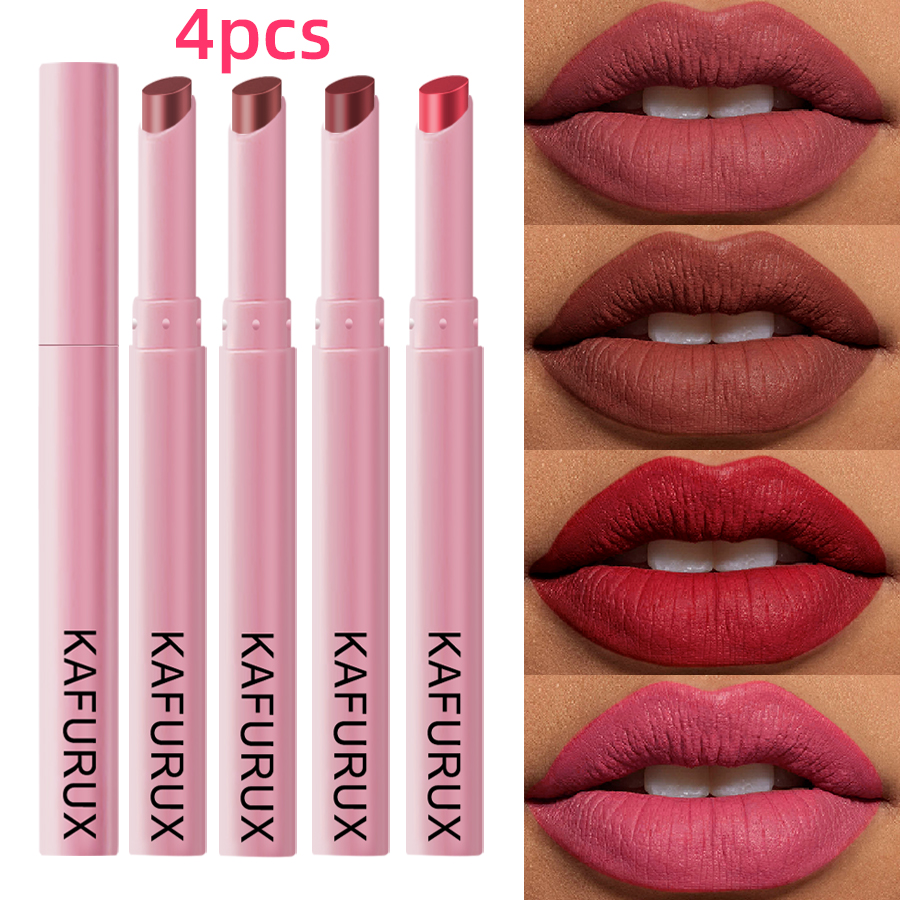 Korean Lifestyle Products - 4 stylos contour à lèvres colorés