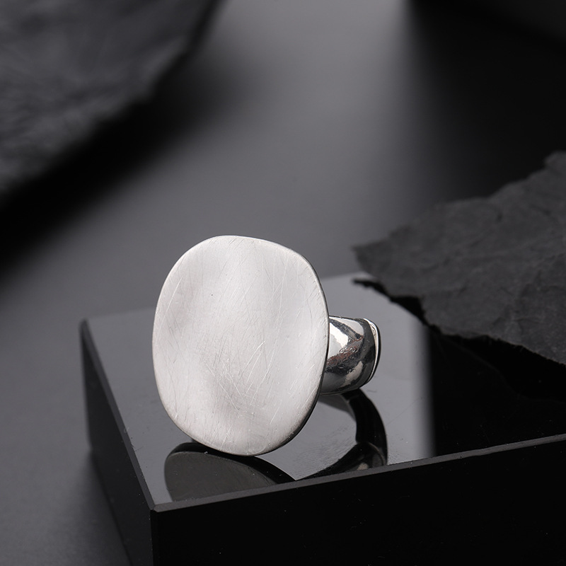 Bagues géométriques rondes pou - Korean Lifestyle Products avis et prix