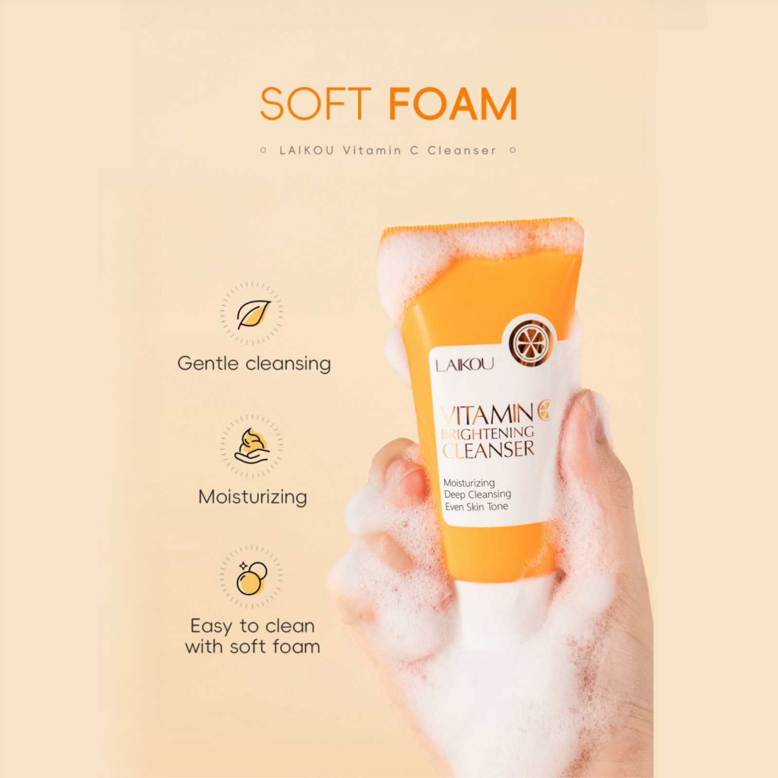 Nettoyant Visage à la Vitamine - Korean Lifestyle Products avis et prix