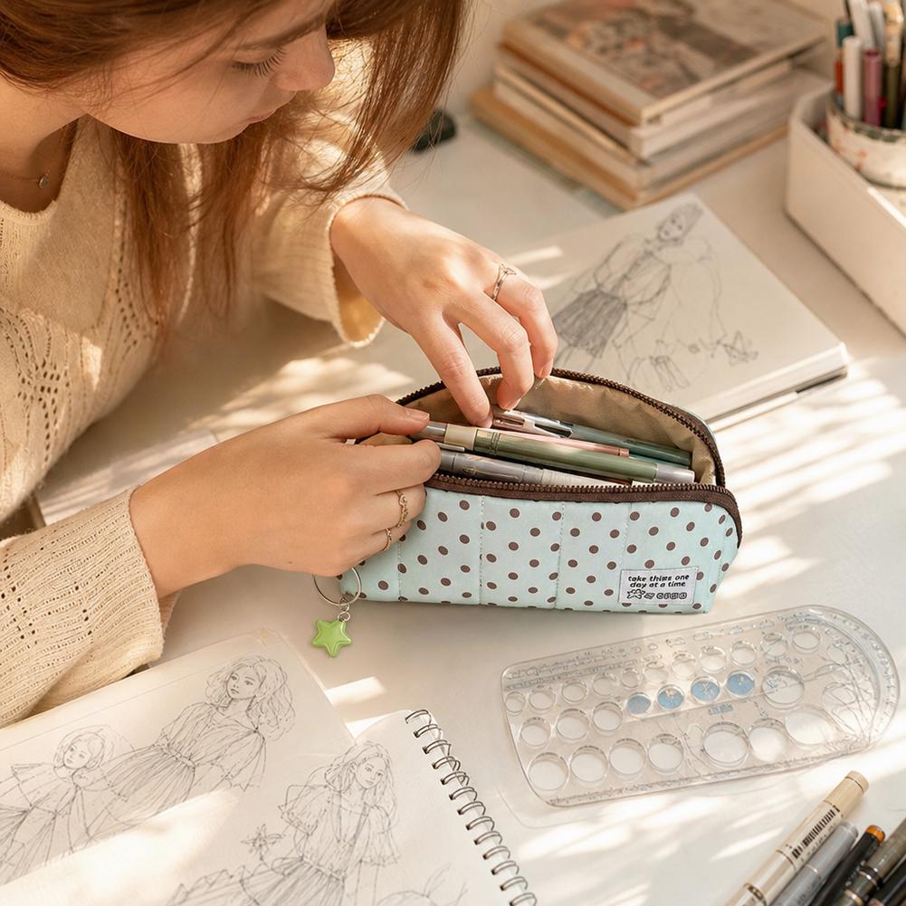 Trousse à stylos grande capaci - Korean Lifestyle Student avis et prix