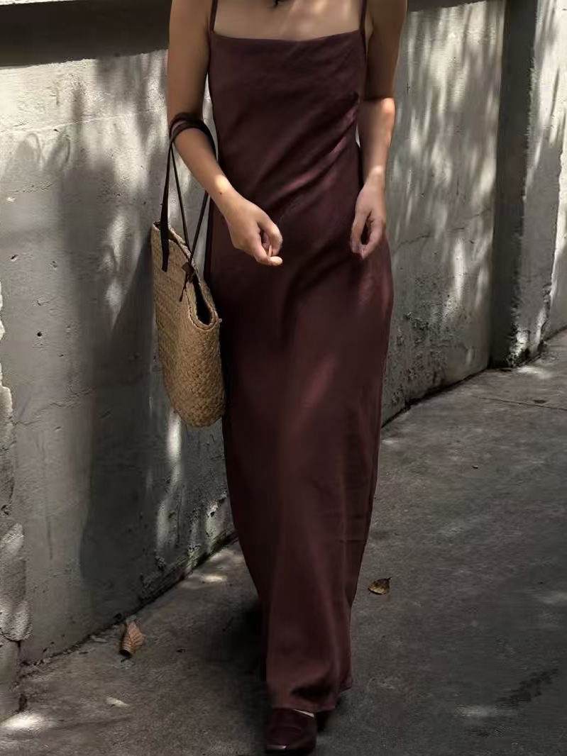 Robe longue d'été élégante de  - Lifestyle Of Korean avis et prix